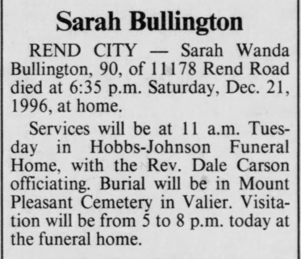 Clipping from Southern Illinoisan